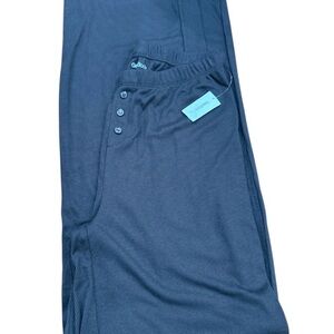 NWT! GAP Body Brown Ribbed Pull On Lounge Pants Size XXS